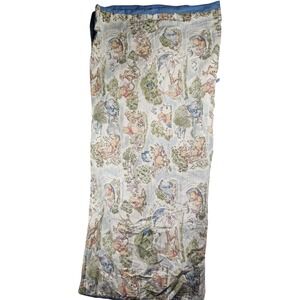 Vintage Disney Winnie the Pooh Classic blanket Tigger Eeyore Blue White